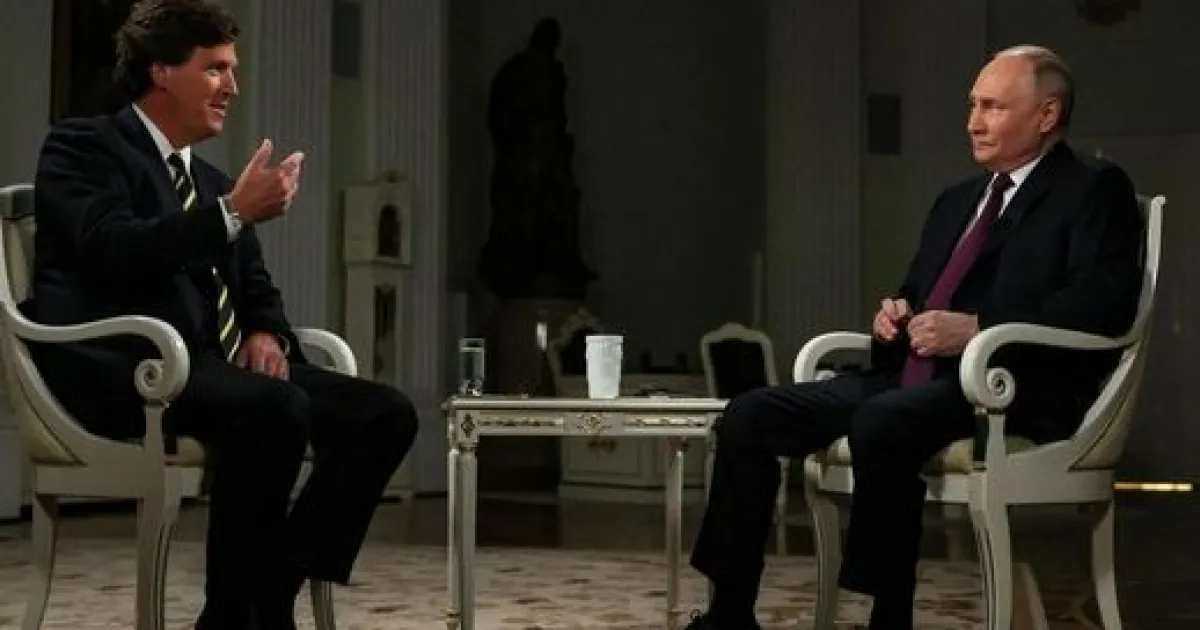 путин, Карлсон